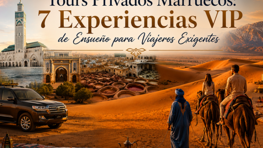 Tours Privados Marruecos: 7 Experiencias VIP de Ensueño para Viajeros Exigentes