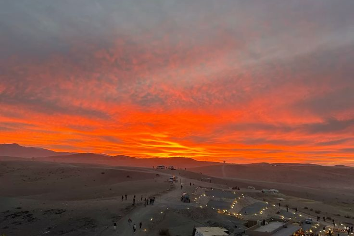 increíble desierto de agafay desde marrakech