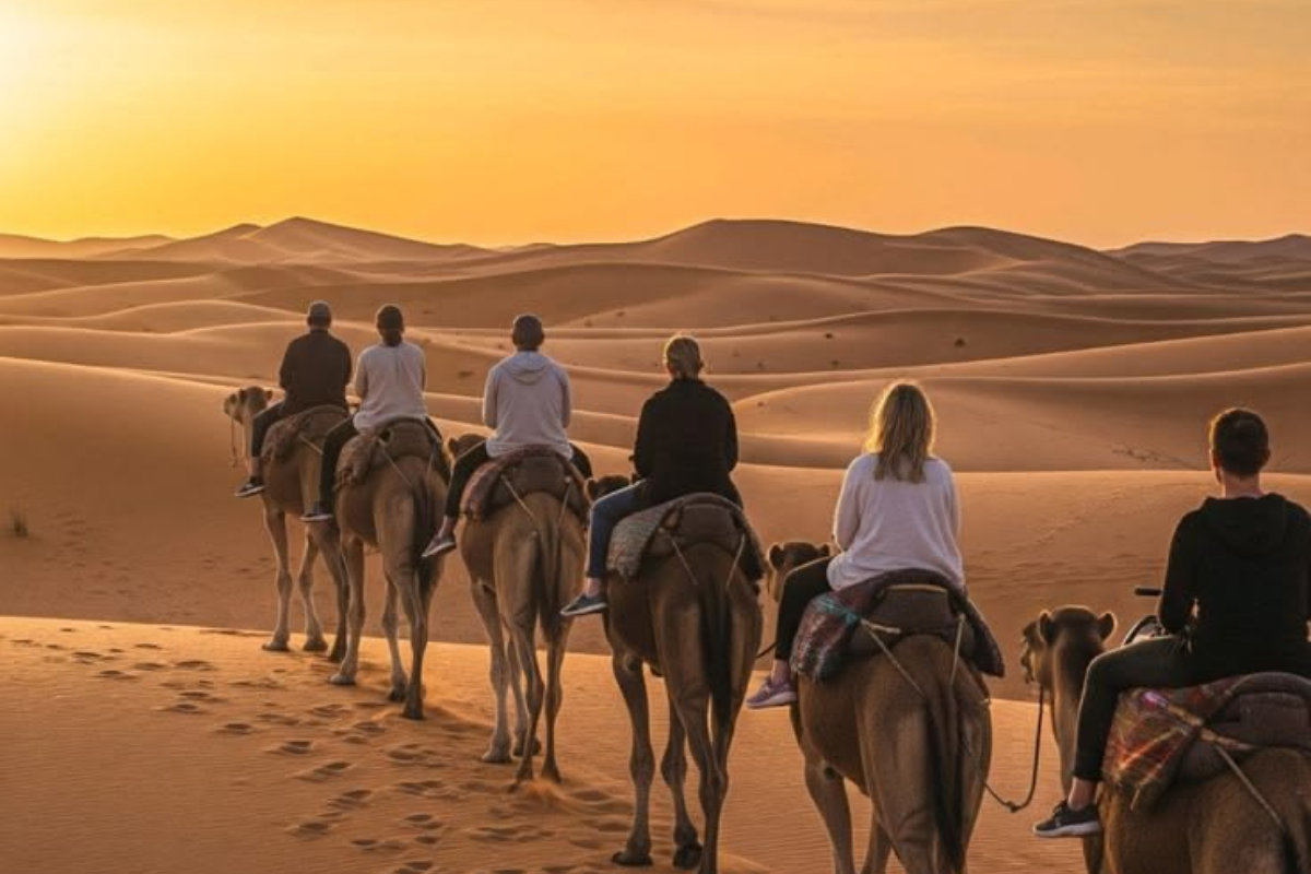 increíble desierto de agafay desde marrakech
