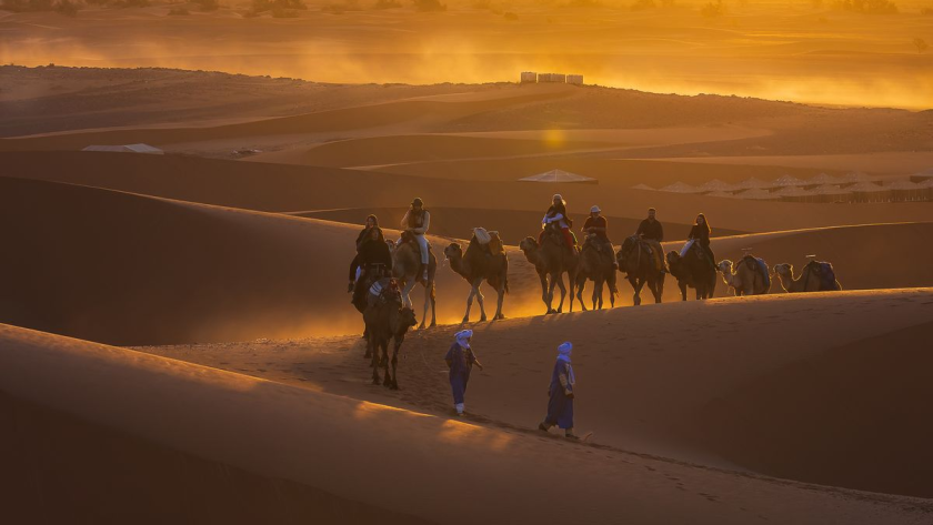 increíble desierto de agafay desde marrakech