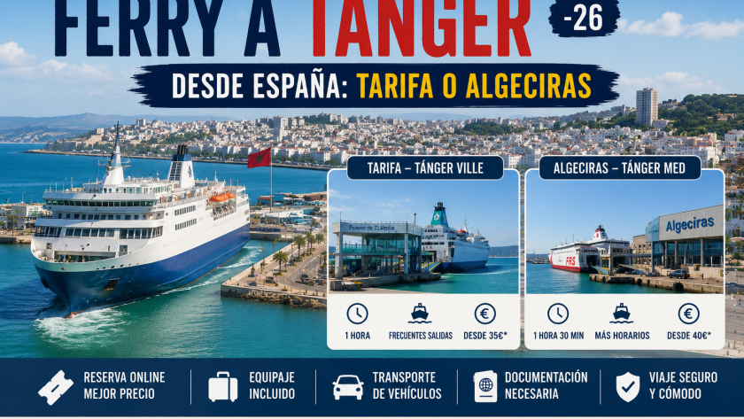 Ferry a Tánger desde España: Tarifa o Algeciras-26