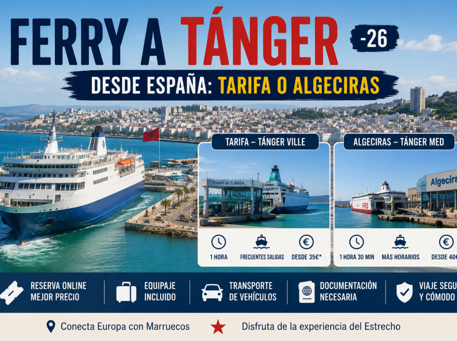 Ferry a Tánger desde España: Tarifa o Algeciras-26