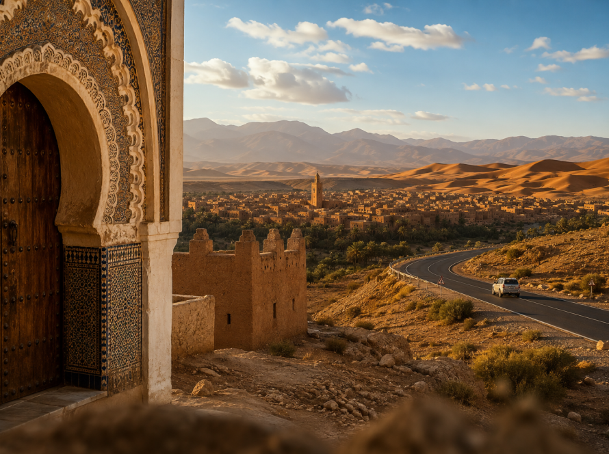 Ruta por Marruecos en 10 días con ciudades históricas y paisaje del desierto