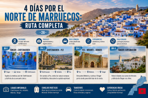 4 Días por el Norte de Marruecos: Ruta Completa