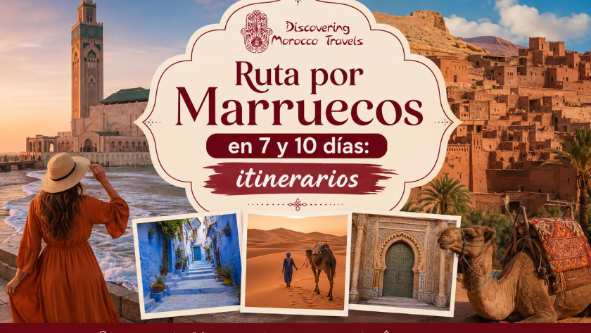 Ruta por Marruecos en 7 y 10 días: itinerarios