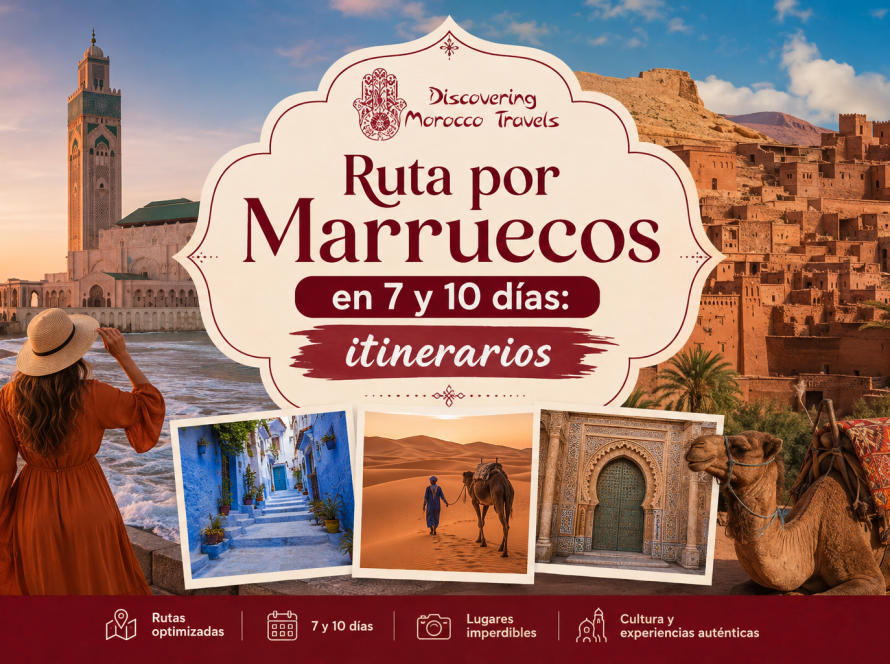 Ruta por Marruecos en 7 y 10 días: itinerarios