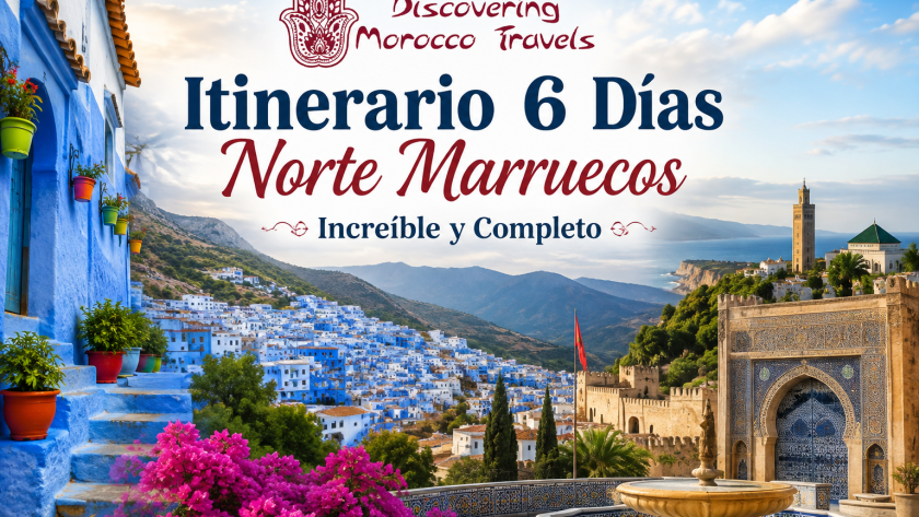 Itinerario 6 Días Norte Marruecos Increíble y Completo