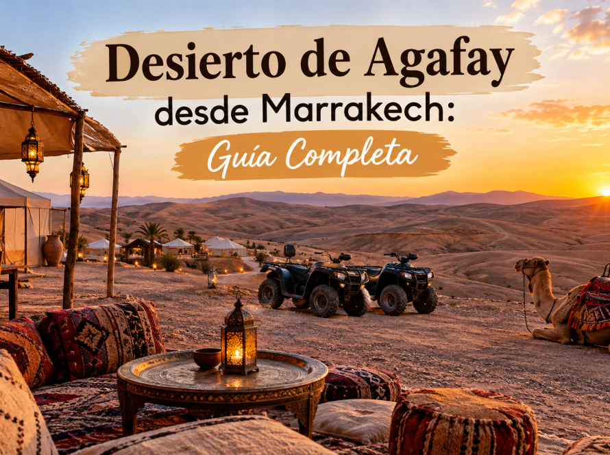 Desierto de Agafay desde Marrakech: Guía Completa