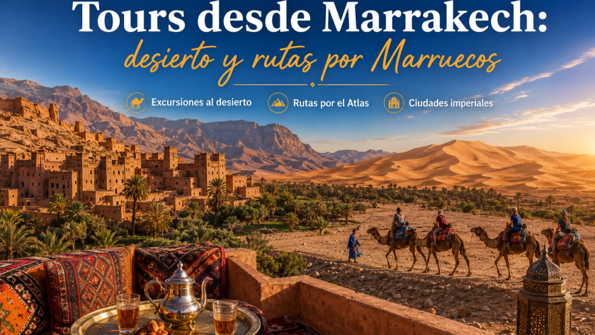 Tour desde Tánger a Marrakech: 7 días por Marruecos