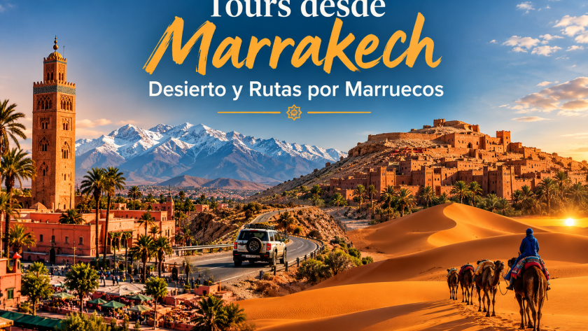 Tours desde Marrakech: desierto y rutas por Marruecos