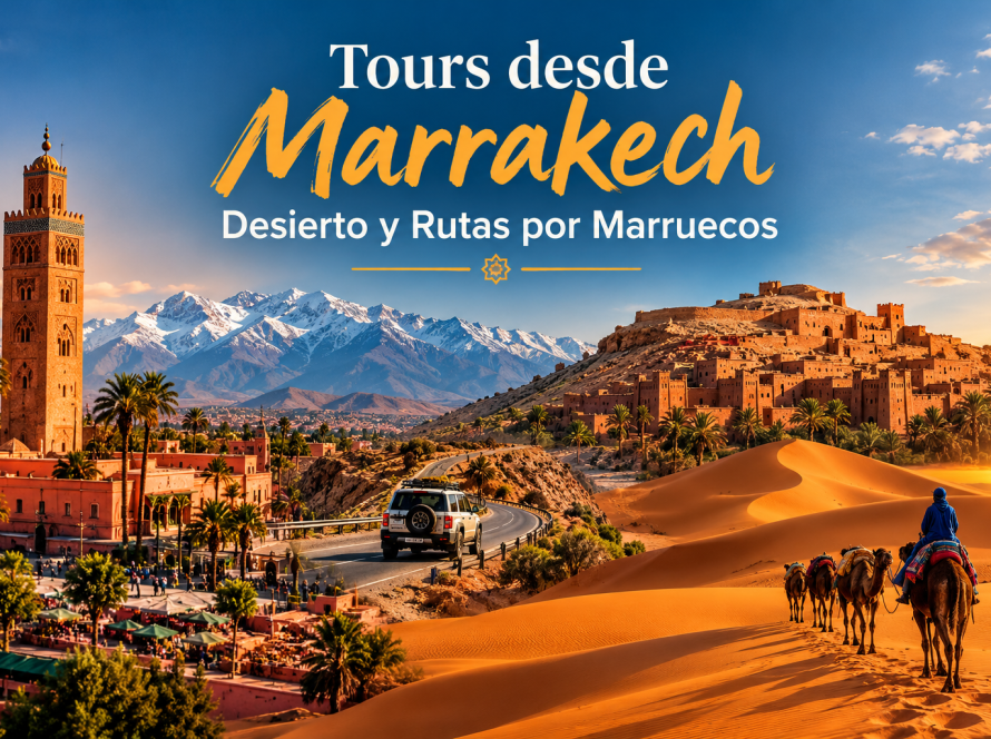 Viajes a Marruecos desde Marrakech al desierto
